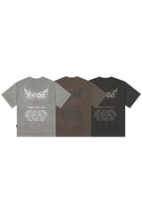 VENTIQUE ピグメントワールドツアー半袖Tシャツ