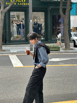 ミネット ykk スラブローマテリアルデニムパンツ