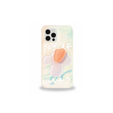 [セット] リーフシリーズ : スプリングブリーズフォンケース + ナルシススマホグリップ / [SET] Leaf series : Spring breeze phone case + narcissus tok