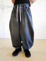 VENTIQUE ビッグバルーンワイドデニムパンツ