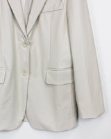 エンボレザージャケット/Embo Leather Jacket (2color)
