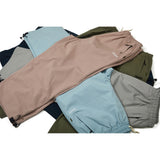 ロゴコットンスーパーワイドパンツ / BSR2223FWPT006 LOGO COTTON SUPER WIDE PANTS NAVY