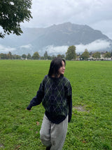 Como round cardigan 