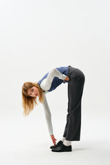 ベーシックストレートカラーコットンパンツ