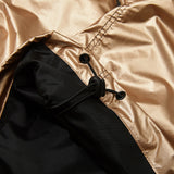 ウィンドブレーカーフーデッドステッチジャケット/BSR2223FWJK035 MMM WINDBREAKER HOODED STRETCH JACKET ROSE GOLD/BLACK