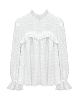Ruffled blouse