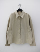 ウエストボタンシャツ / Waist button shirt (4color)