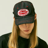 KNDW ロゴワッペンデニムトラッカーキャップ