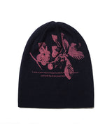 キルシーグラフィックビーニー / CHERRY GRAPHIC BEANIE [NAVY] (6656318668918)
