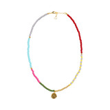 カラーブロックネックレス/COLOR BLOCK NECKLACE