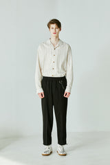 CLEAR STRIPE LINEN SHIRT (6538802397302)