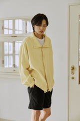 ヒデンジャンパー / unisex hidden jumper yellow