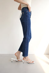 ブルーブリングジーンズ / BLUE BLING JEANS / STRAIGHT DENIM PANTS