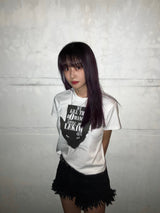 デビルキャットTシャツ/LEKIM DEVILL CAT T-SHIRT WHITE (WOMAN)
