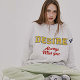デザイアラグランヘビースウェット/DESIRE RAGLAN HEAVY SWEATSHIRTS