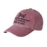 ビンテージウォッシングボールキャップ / vintage washing ball cap [pink]