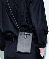 ノットストラップクロスミニバッグ / knot strap cross mini bag black