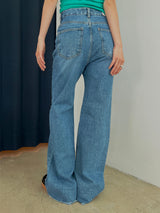 バンハイブーツカットパンツ / no.413 Banhai Bootcut Pants
