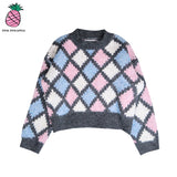 DIAMOND CHAIN SWEATER (6627438985334)