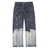 bleach wide denim pants (6640303571062)