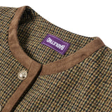 Leona tweed jacket BROWN