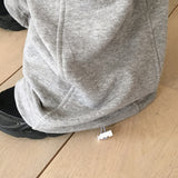 Shugi side cut training two-way banding long wide jogger pants
