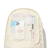 ポケットテクニカルストリングバックパック／POCKET TECHNICAL STRING BACKPACK [IVORY]