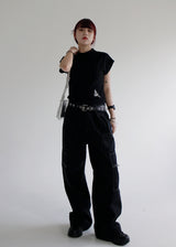 アルファベットショートスリーブポーラーTシャツ/Alphabet Short Sleeve Polar T-shirt (4color)