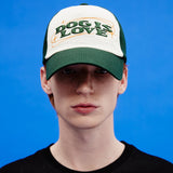 ドッグイズラブツートンボールキャップ/Dog is love two tone ball cap