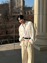 Pleddy Louis Natural Stripe Shirt (2color)