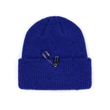 BBD Ripped Custom Long Beanie (Blue)