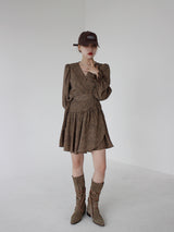 ホピラップミニワンピース / Hopi Wrap Mini One Piece (2color)