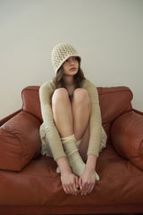 BONNIE bucket hat_lightbeige