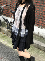ロマンティックルースツイストショールカーディガン