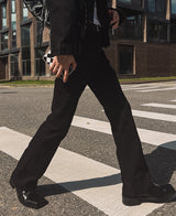 サークルブーツカットズボン/Circle bootcut trousers