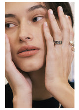 Melting Heart Orbit Ring [SIZE.1]