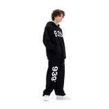 939 LOGO HOOD ZIP-UP (BLACK) (6610809454710)