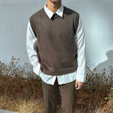 SP Napping Knit Vest  (4color)