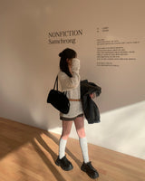 Wool off knit