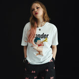 パンクエンジェルオーバーフィットTシャツ