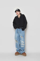 フラッフストリングカーディガン / Fluff String Cardigan