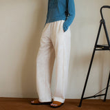 トロピカルバンディングパンツ / TROPICAL BANDING PANTS_CREAM