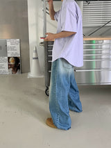 coating wide denim PT -2C