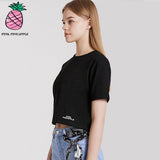 ベーシッククロップドTシャツ/BASIC CROPPED T-SHIRT