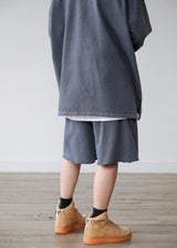 COLOR DYING HALF PANTS 