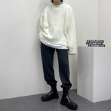 BL サイドジップアップニット/BL Side Zip-Up Knitwear (4 colors)