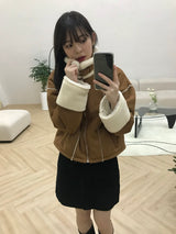 Karena corduroy skirt (XL size)