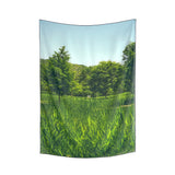 ウォーキングピープルファブリックポスター/walking people fabric poster - basic (M)