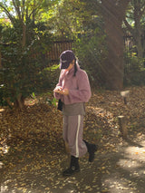 [MADE] Pudding Fur Jacket (Lavender Purple)