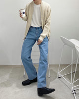 Cent light wide jean